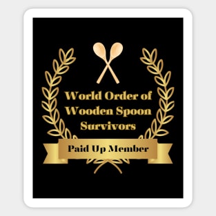 World Order of Wooden Spoon Survivors Member Sticker